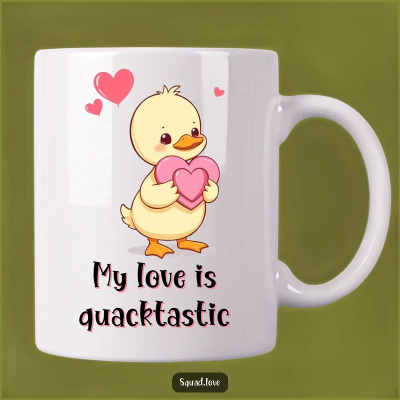 Funny Duckling Love Mug: Adorable Baby Duck Gifts for Parents, A Sweet Family Moment