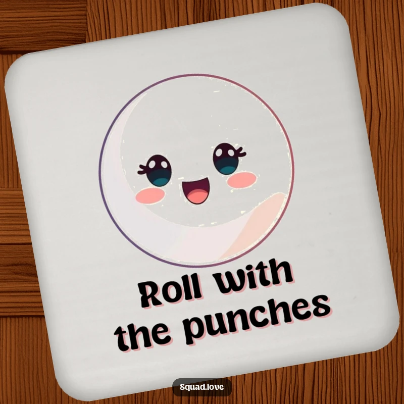 Funny coasters featuring sports ball designs, offering a playful and practical way to protect surfaces from drinks.