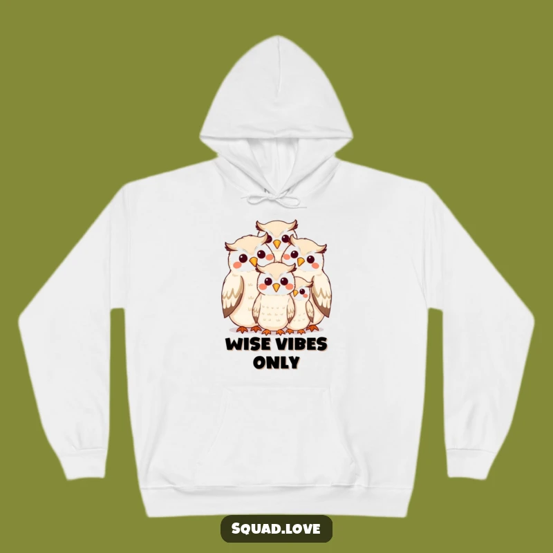 Cozy Funny Owl Family Hug Hoodie: Warm & Woodland Humor, Great Gift