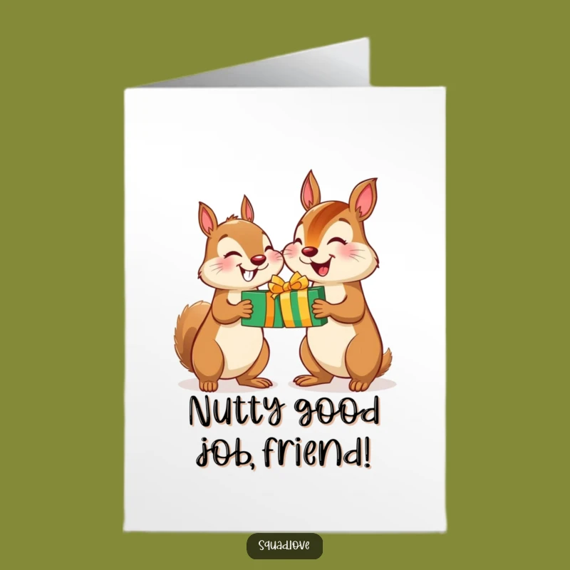 Free Printable Congrats Card: Friends Share Gifts Funny Downloadable Gift