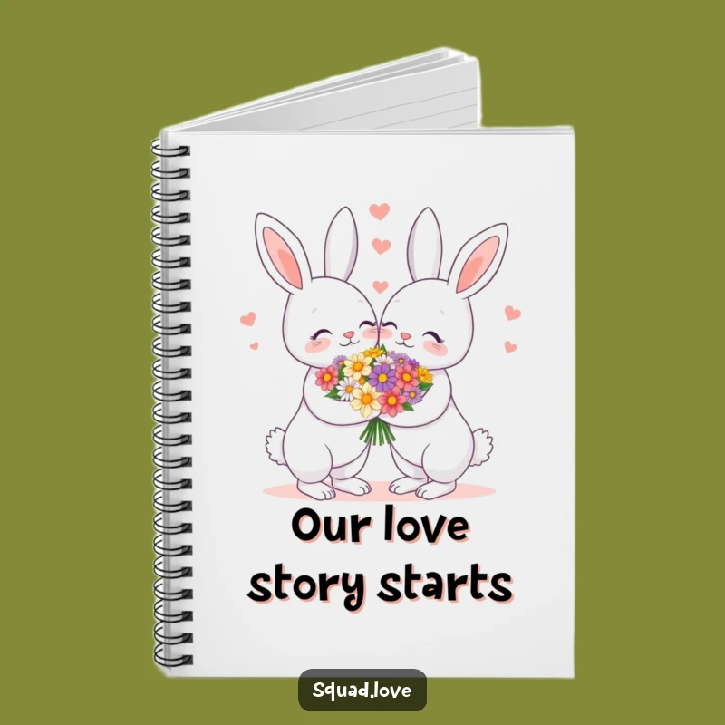 Funny Bunny Couple Notebook - Journal Romance, Creative Funny Gift for Writers