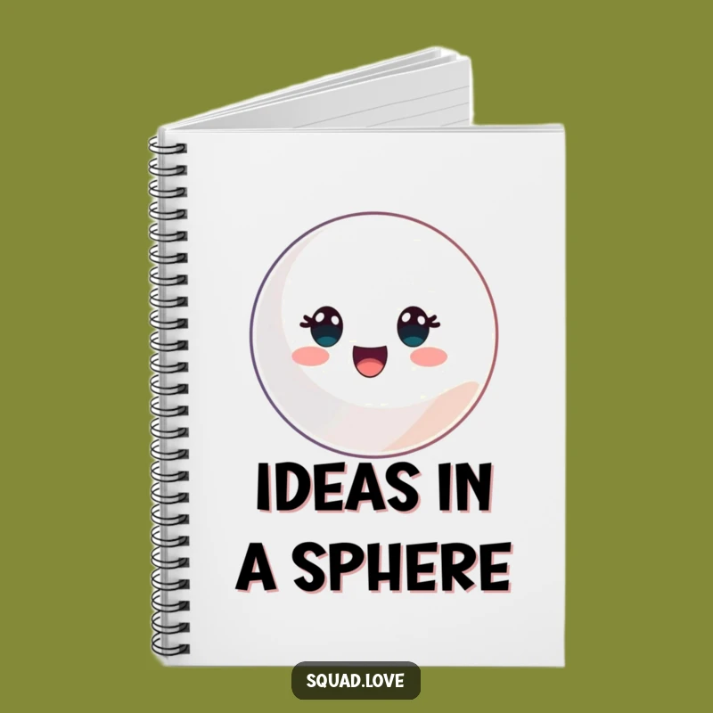 Funny Sport Ball Notebook - Playful Journal Gift